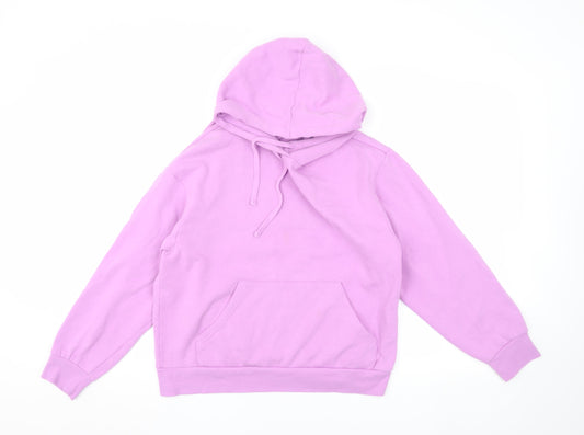 Monki Women's Purple Pullover Hoodie, Size S