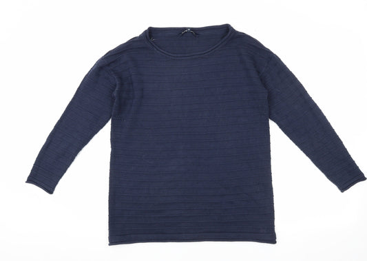 Crew Clothing Company Women's Blue Pullover Jumper, Size 12