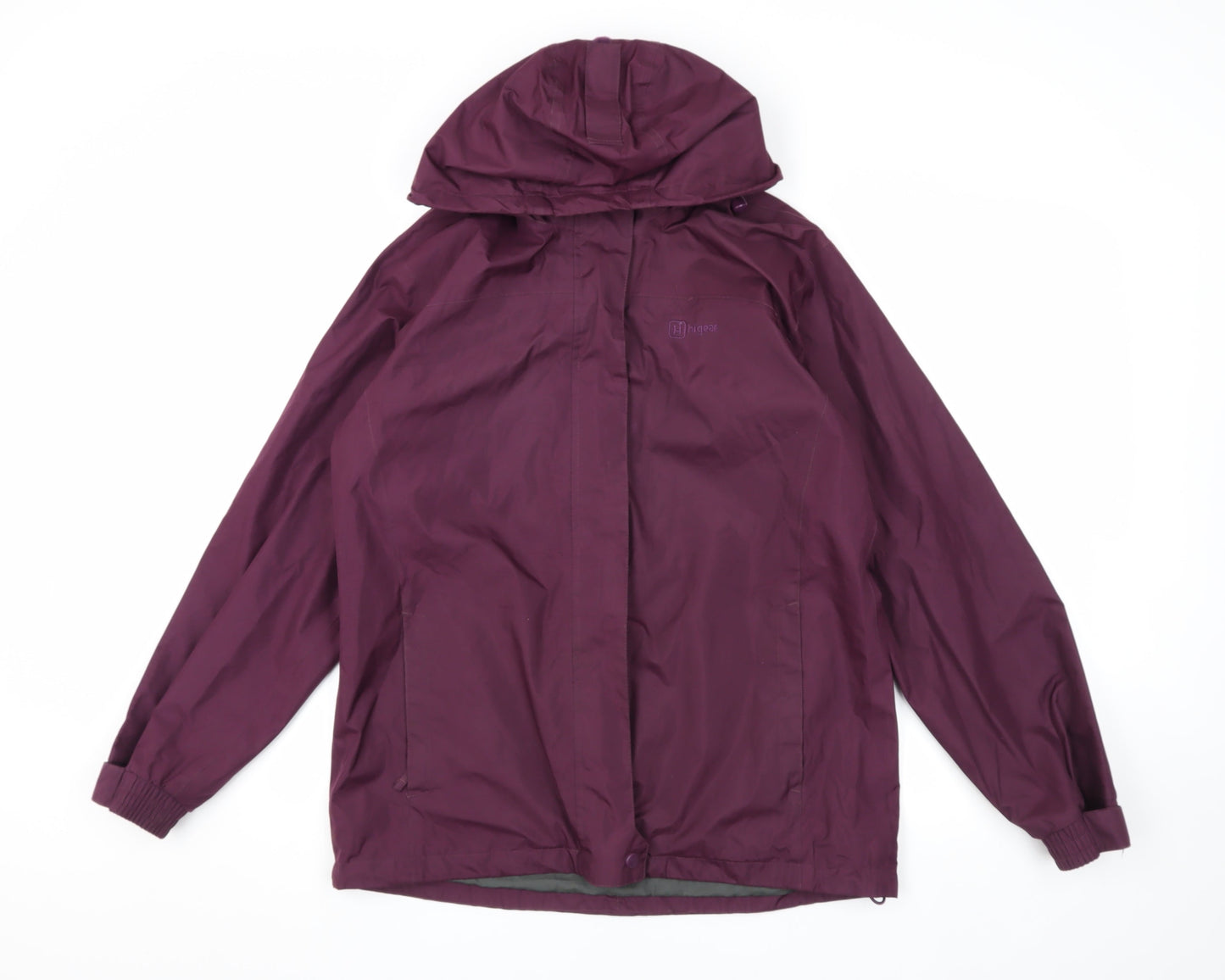 Hi Gear Women's Purple Anorak Jacket, Size 12, Waterproof