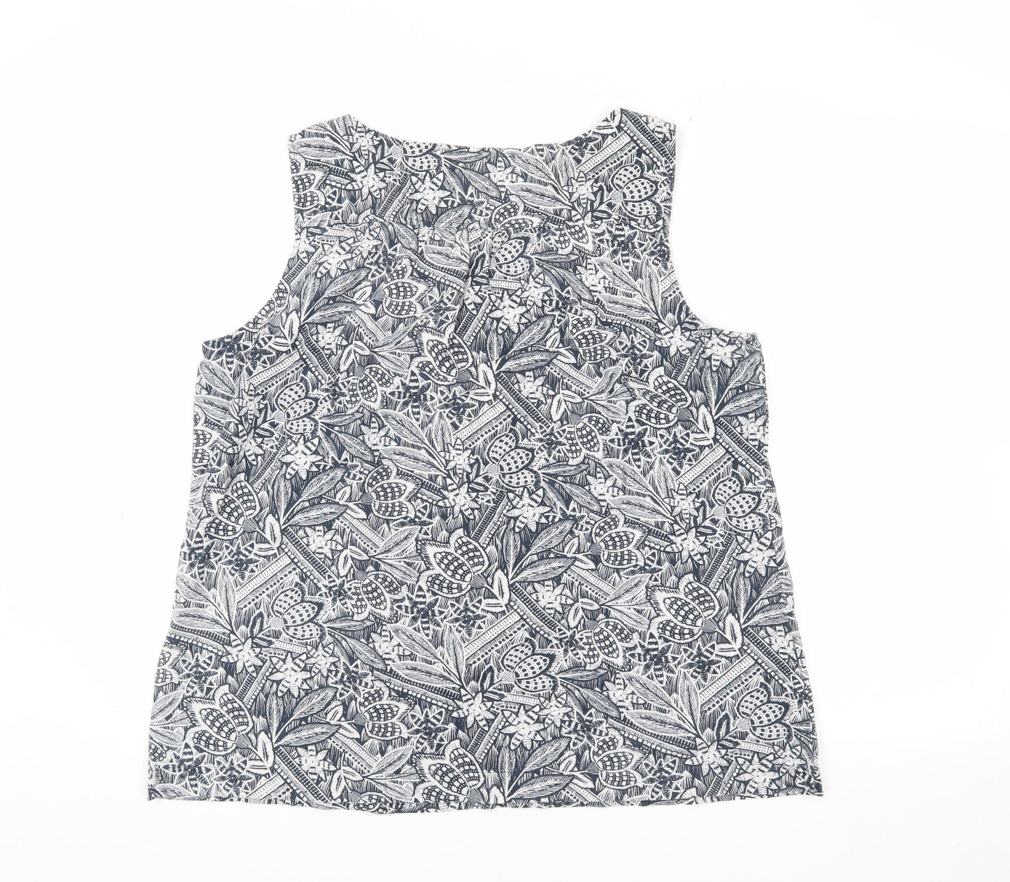 Heyton Women's Multicoloured Floral Tank Top Size 16