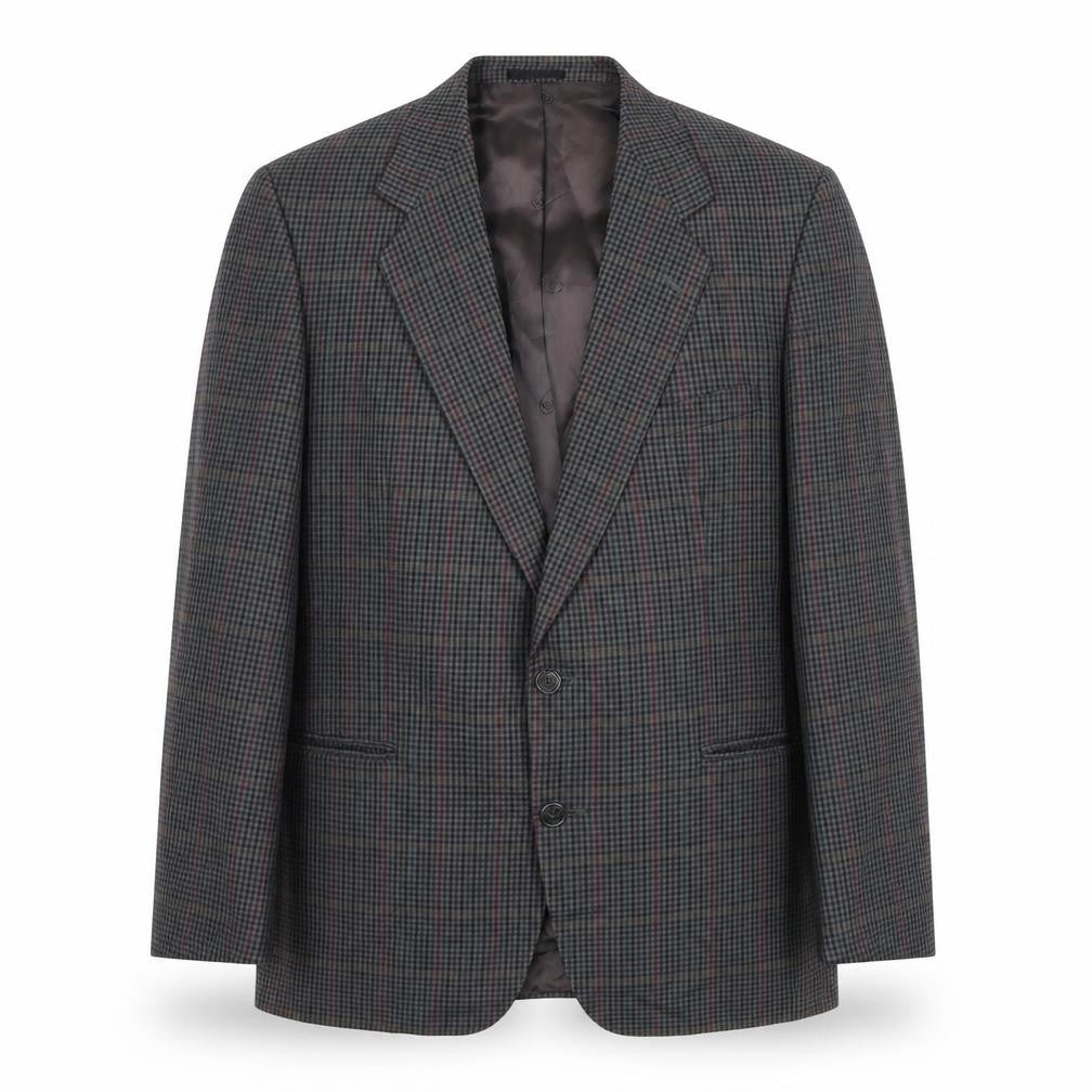 Mens 42 Chest Regular Magee Grey Two-Button