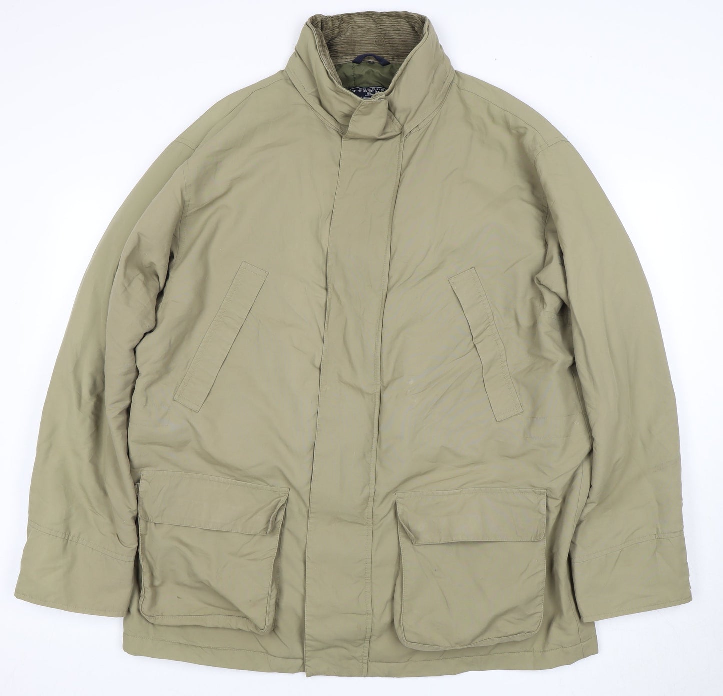 Charles Tyrwhitt Men’s Beige Collared Jacket L