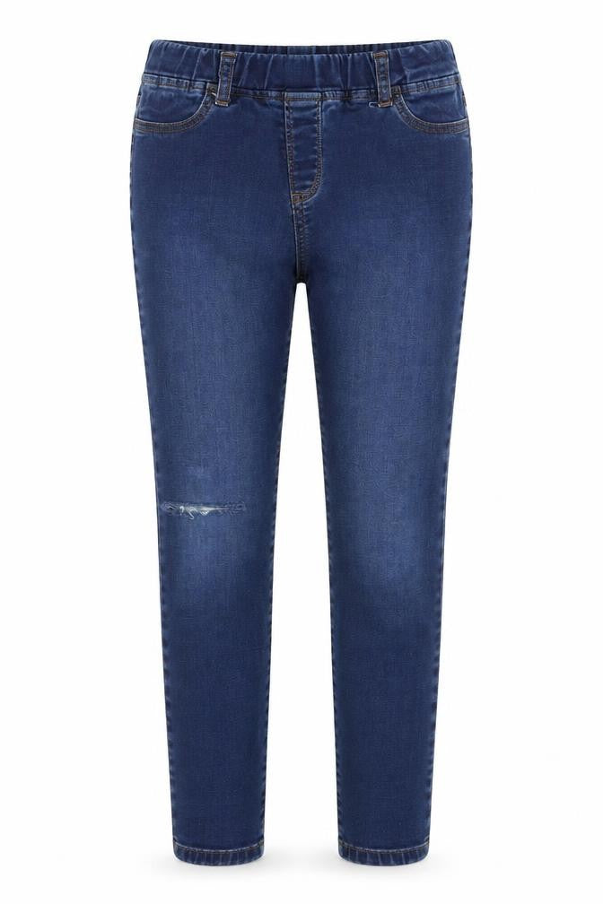 Boden Boys Blue Skinny Jeans 11 Years Cotton Blend Kids