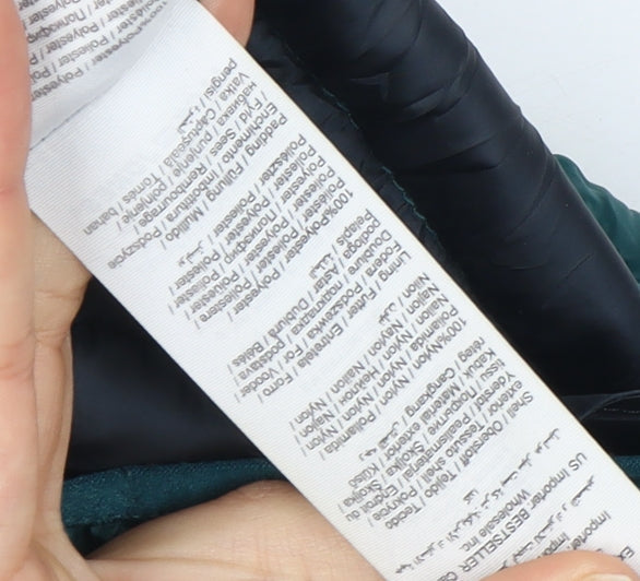 Jack & Jones Men's Green S Puffer Jacket Hooded