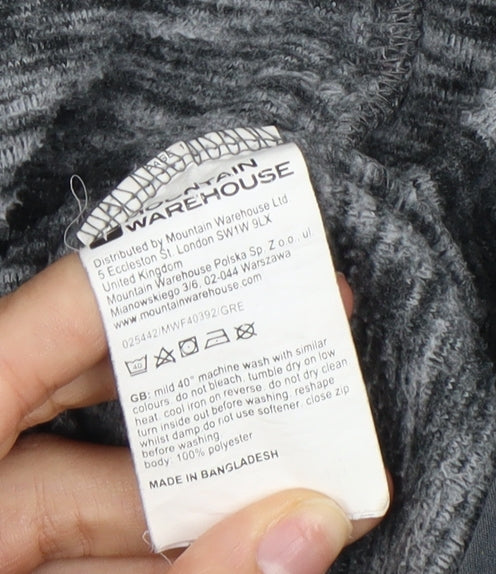 Mountain Warehouse Women's Grey Full Zip Jacket Size 10