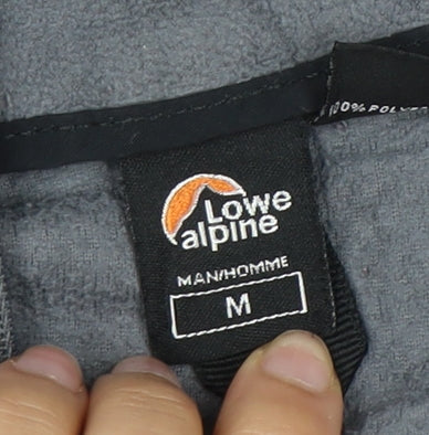 Lowe Alpine Men's Grey 1/2 Zip Fleece Sweatshirt M