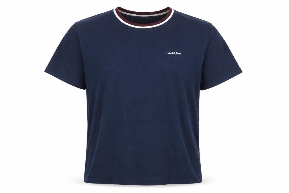 Mens UK Size XL JACK & JONES Blue  Cotton T-Shirt