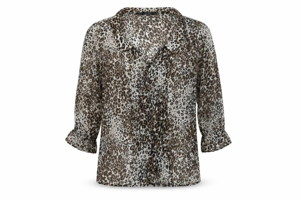 Next Women's Animal Print Blouse Multicoloured Size 8