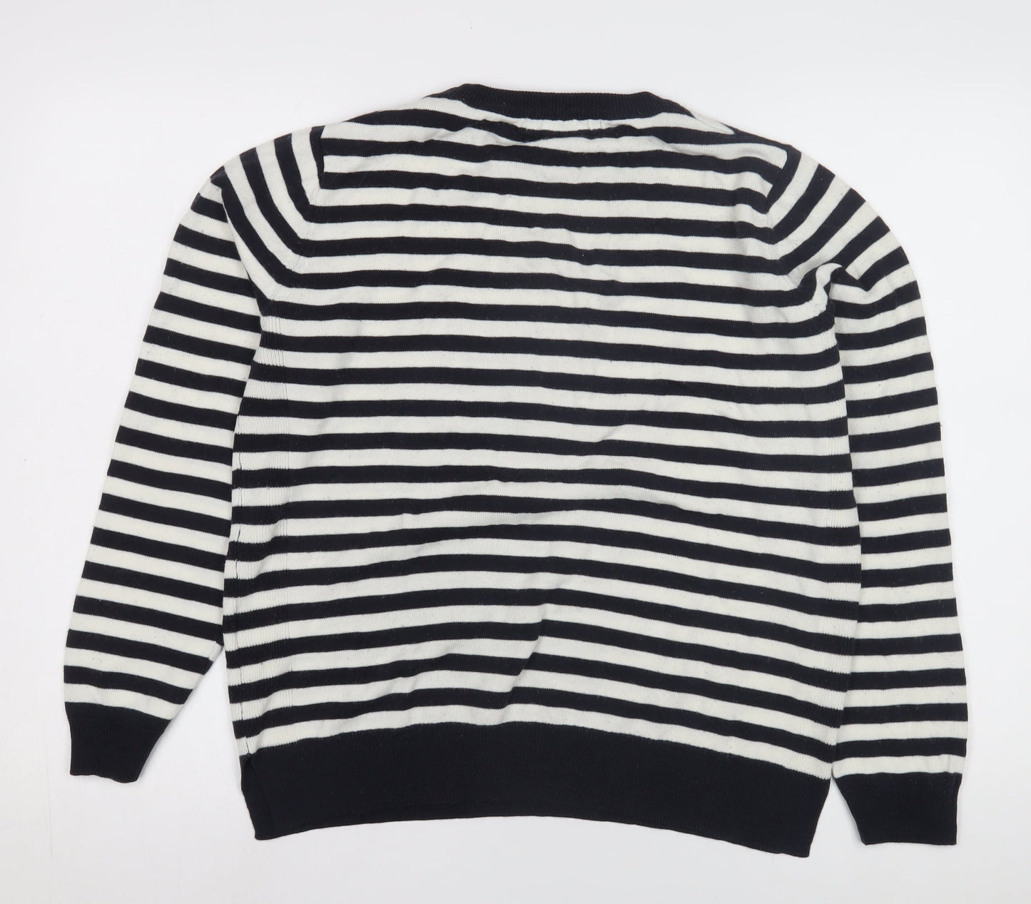 Marks and Spencer Women's Striped Pullover Jumper Size 14