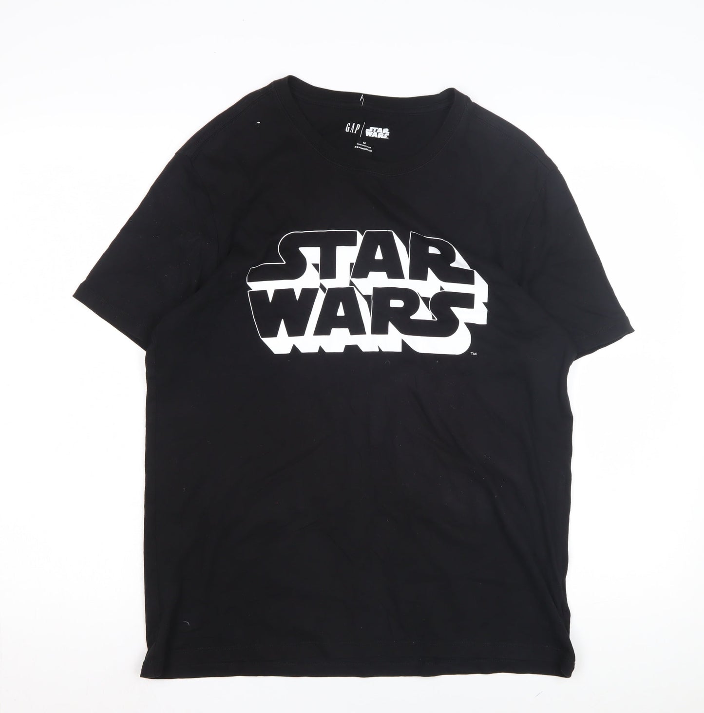 Gap Men's Black Star Wars T-Shirt M