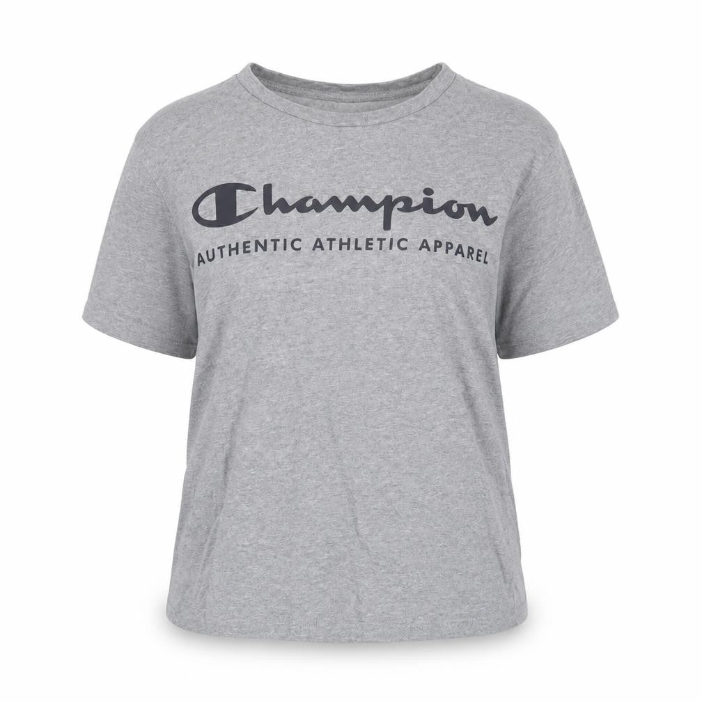 Teenss UK Size XL Champion Grey Cotton T-Shirt