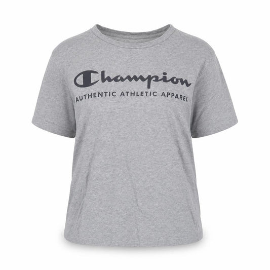 Champion Womens Grey XL T-Shirt Crew Neck Casual