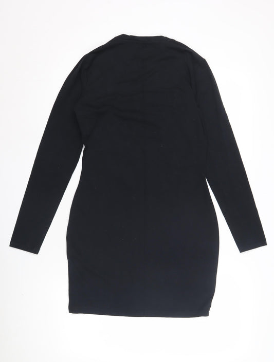 Jack Wills Women’s Black Long Sleeve Dress Size 10