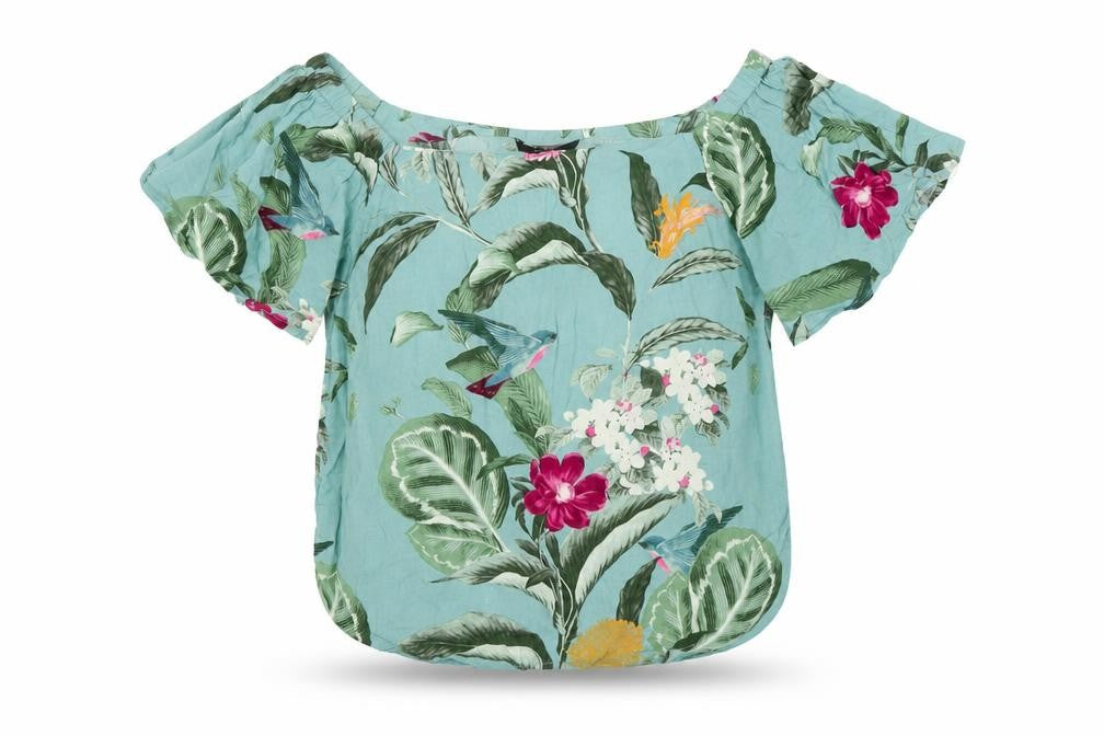 Womens UK Size M VERO MODA Multicoloured Viscose Blouse