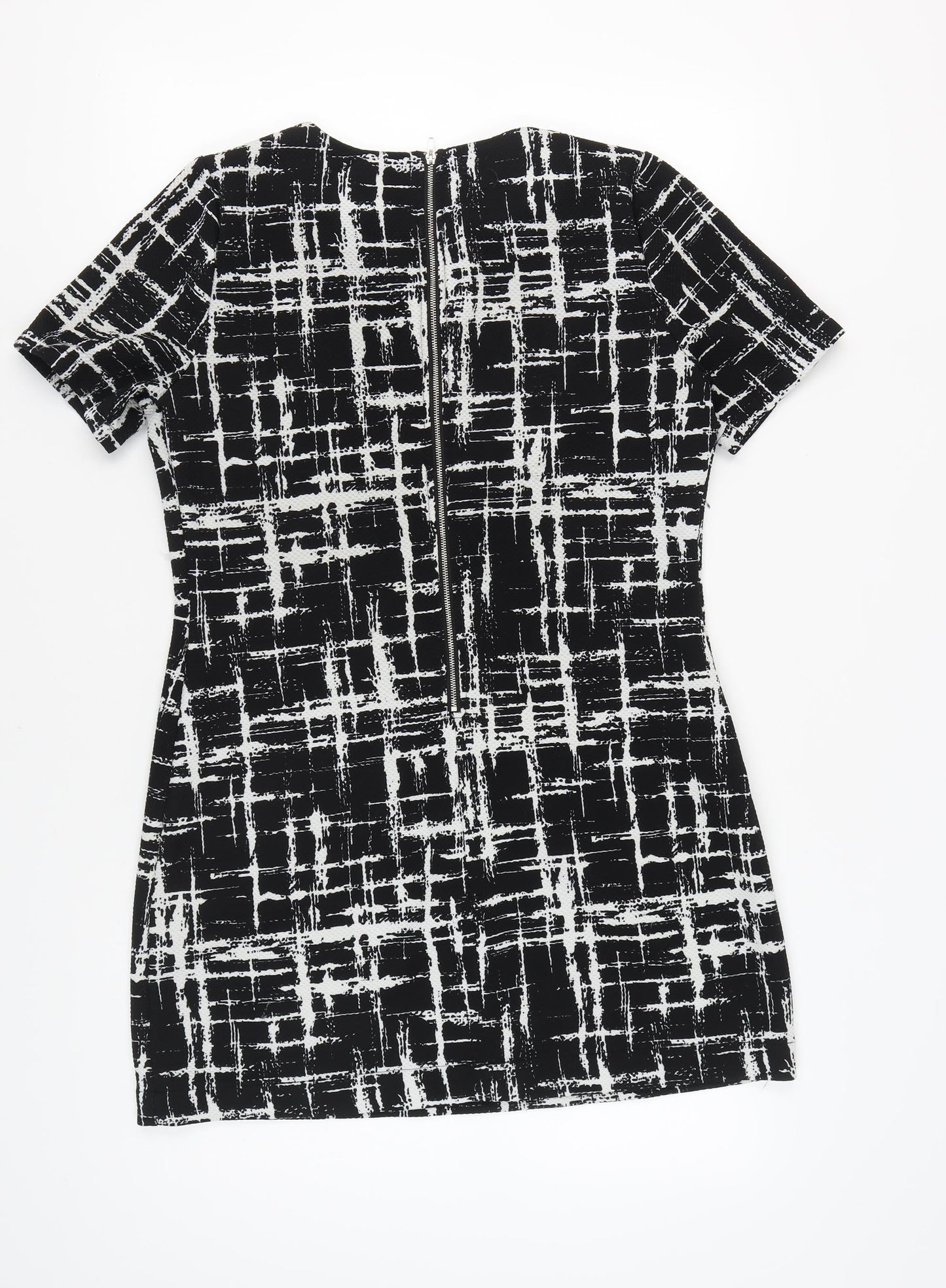 Louche Women's Black Geometric Dress Size 14