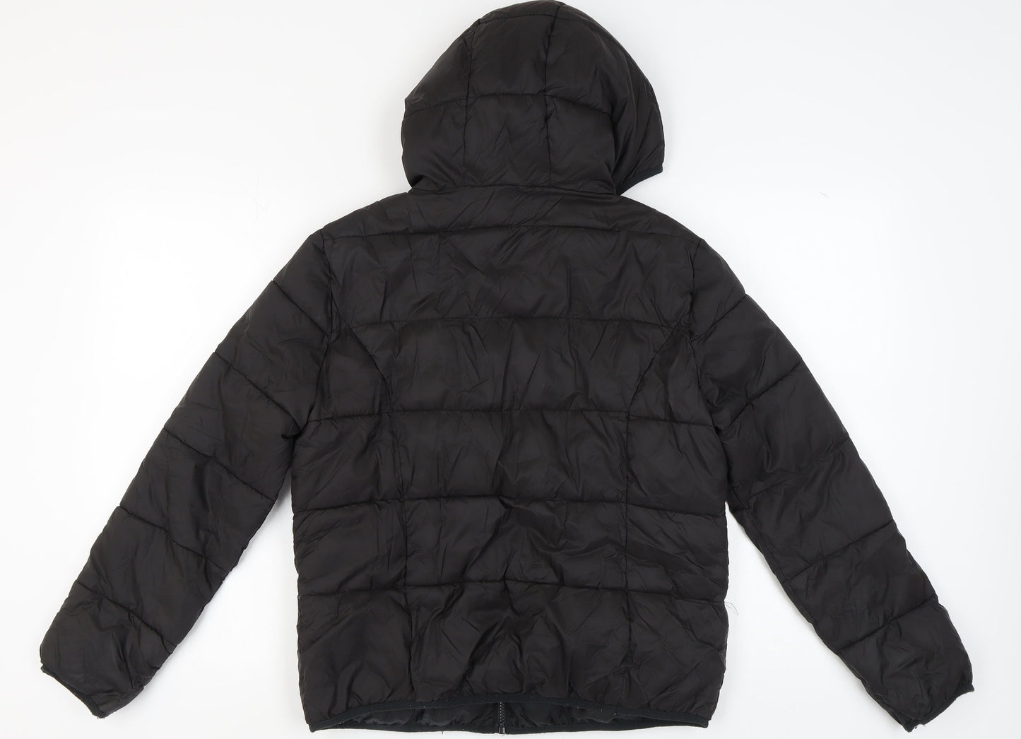 Miss Selfridge Women's Black Puffer Jacket Size 14
