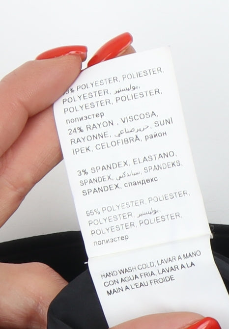 bebe Women's Black Short Skirt - Size 6, Elegant & Versatile