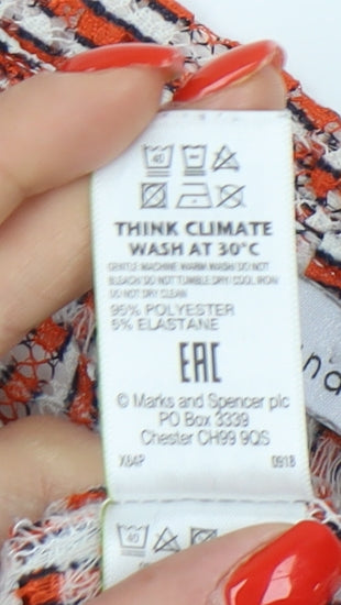 Marks and Spencer Women's Red Mix Top