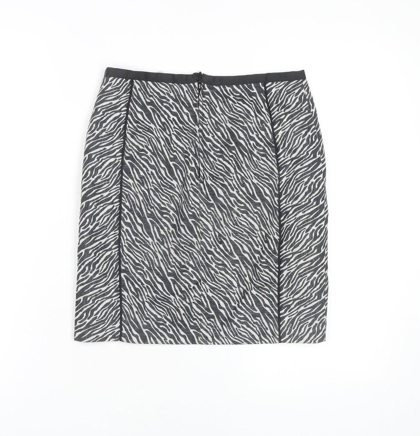 H&M Women's Animal Print Pencil Skirt, Size 4