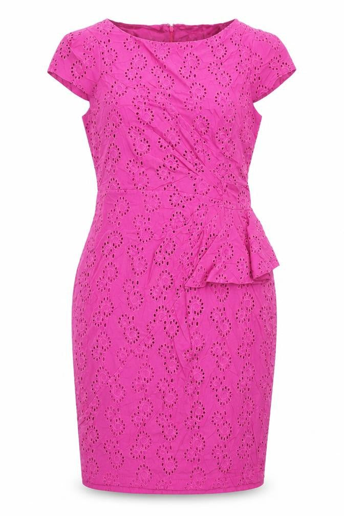 Marks and Spencer Pink Women's Dress, Size 12, Short Sleeve