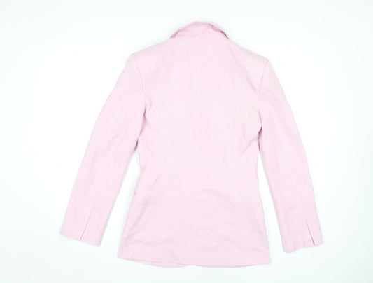 ASOS Women's Pink Blazer Size 8 Business Lined