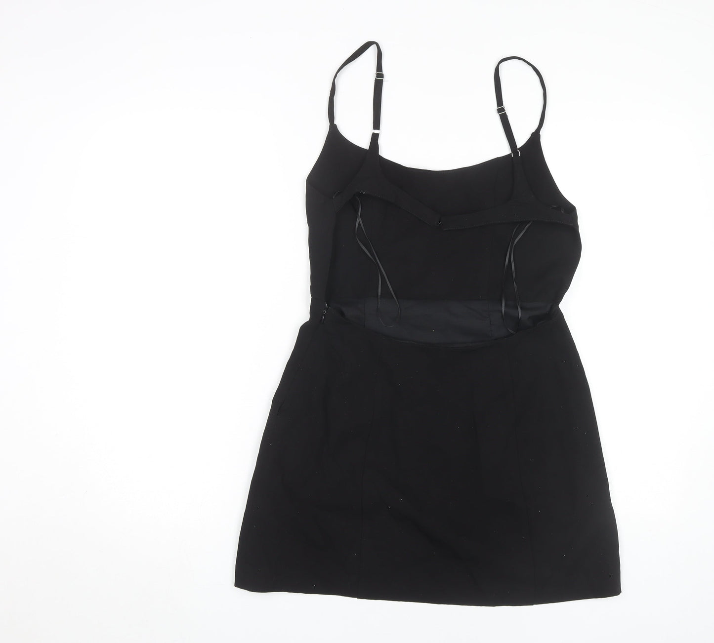 Zara Women’s Black Slip Dress, M, Casual Party Wear