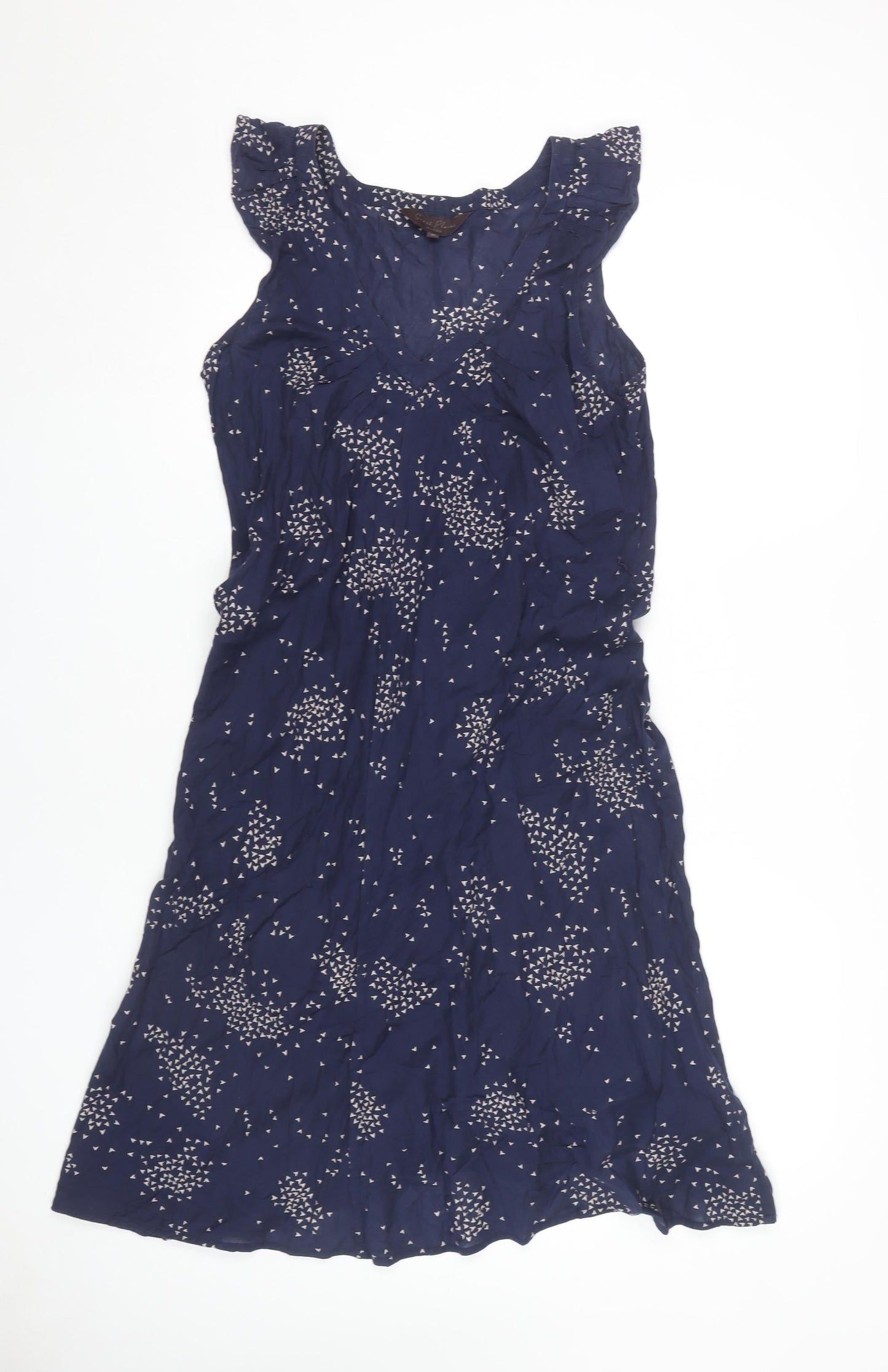 Great Plains Women's Blue Sleeveless Dress M