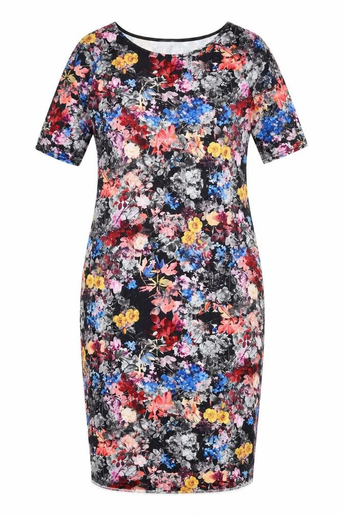 Apricot Women's Multicoloured Floral Dress Size 14