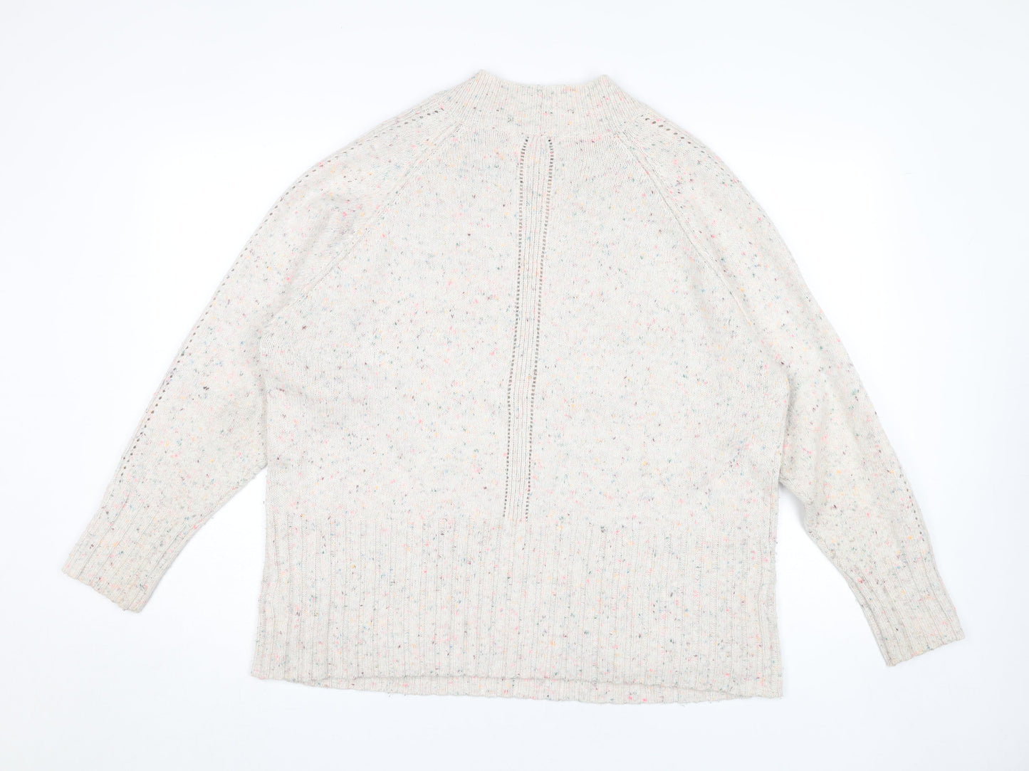 Next Women's Multicoloured Crew Neck Pullover Jumper Size 20