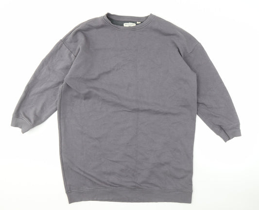 Brave Soul Men's Grey Pullover Sweatshirt - XS