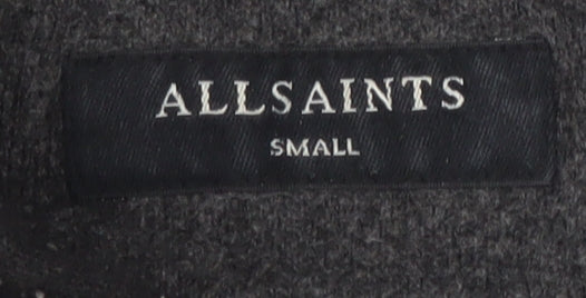 AllSaints Men's Black Pullover Hoodie Size S