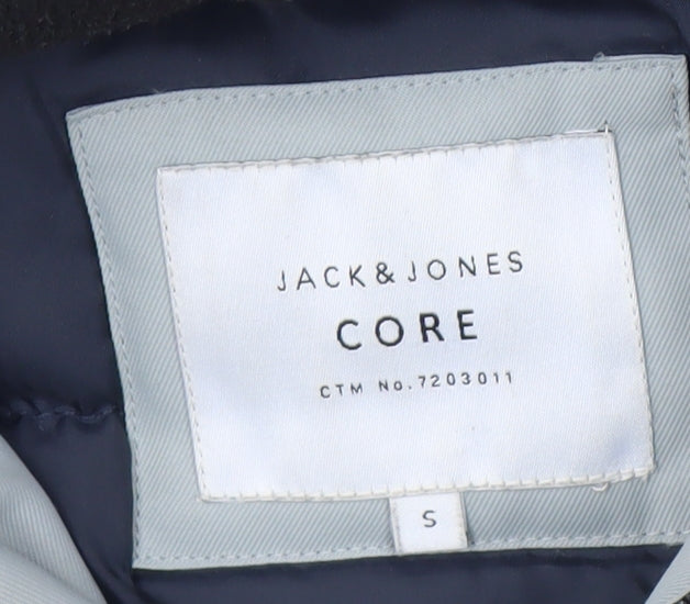 Jack & Jones Men’s Grey Parka Coat S