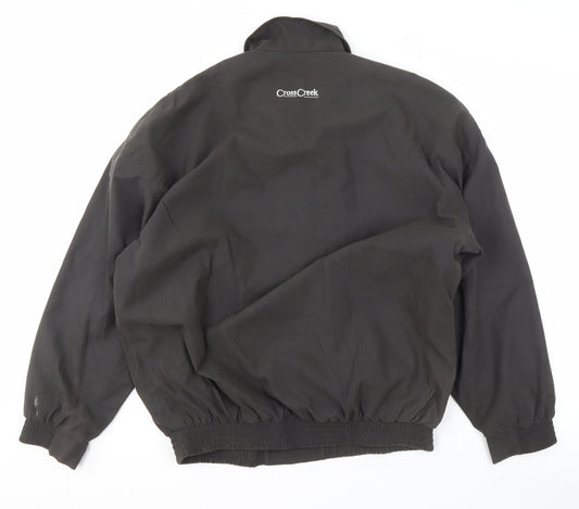 CrossCreek Men's Black Basic Jacket, Size