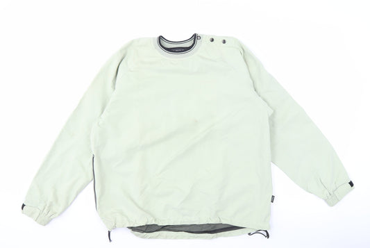 Cross Sportswear Men's Green Pullover Sweatshirt L