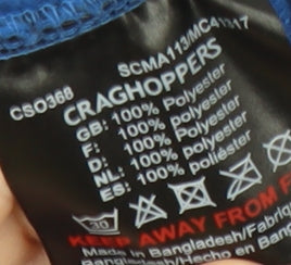 Craghoppers Men's Blue Fleece Pullover Sweatshirt L