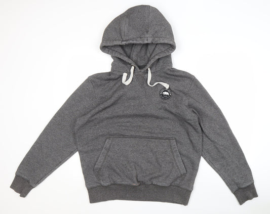 SoulCal Men's Grey Pullover Hoodie - Size L