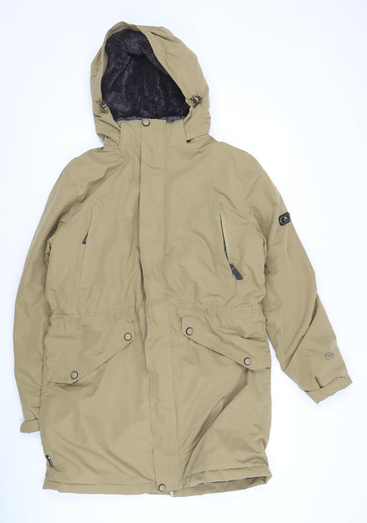 Trespass Men's Beige Parka Jacket S