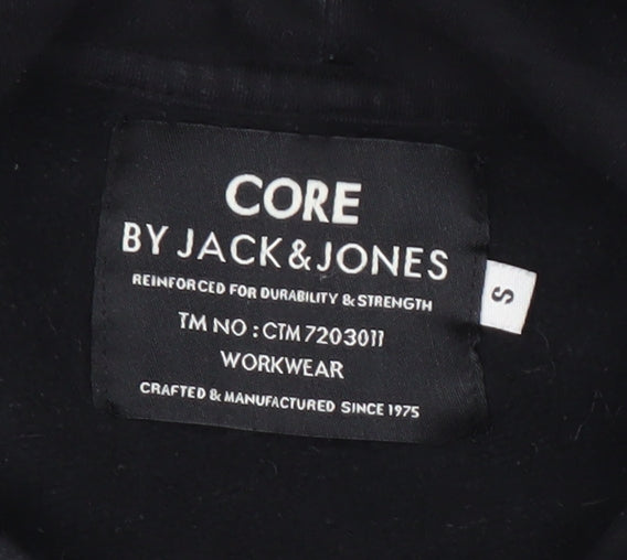 Jack & Jones Men's Black S Pullover Hoodie