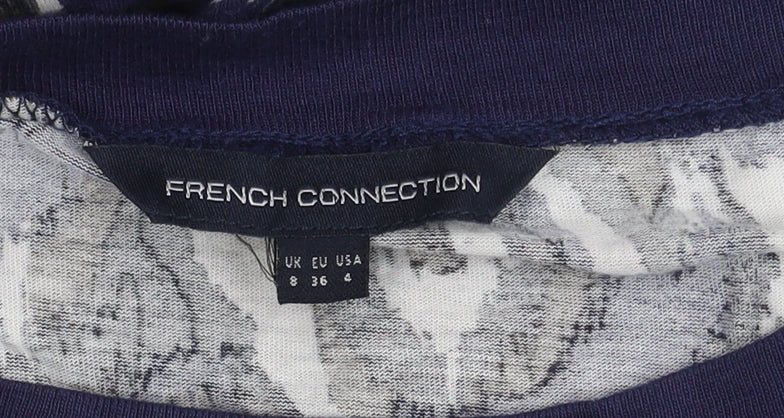 French Connection Women's Multicoloured Top, Size 8