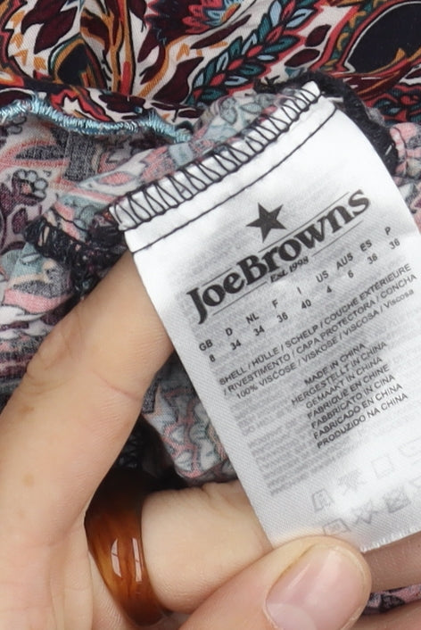 Joe Browns Women's S Multicolour Off Shoulder Dress