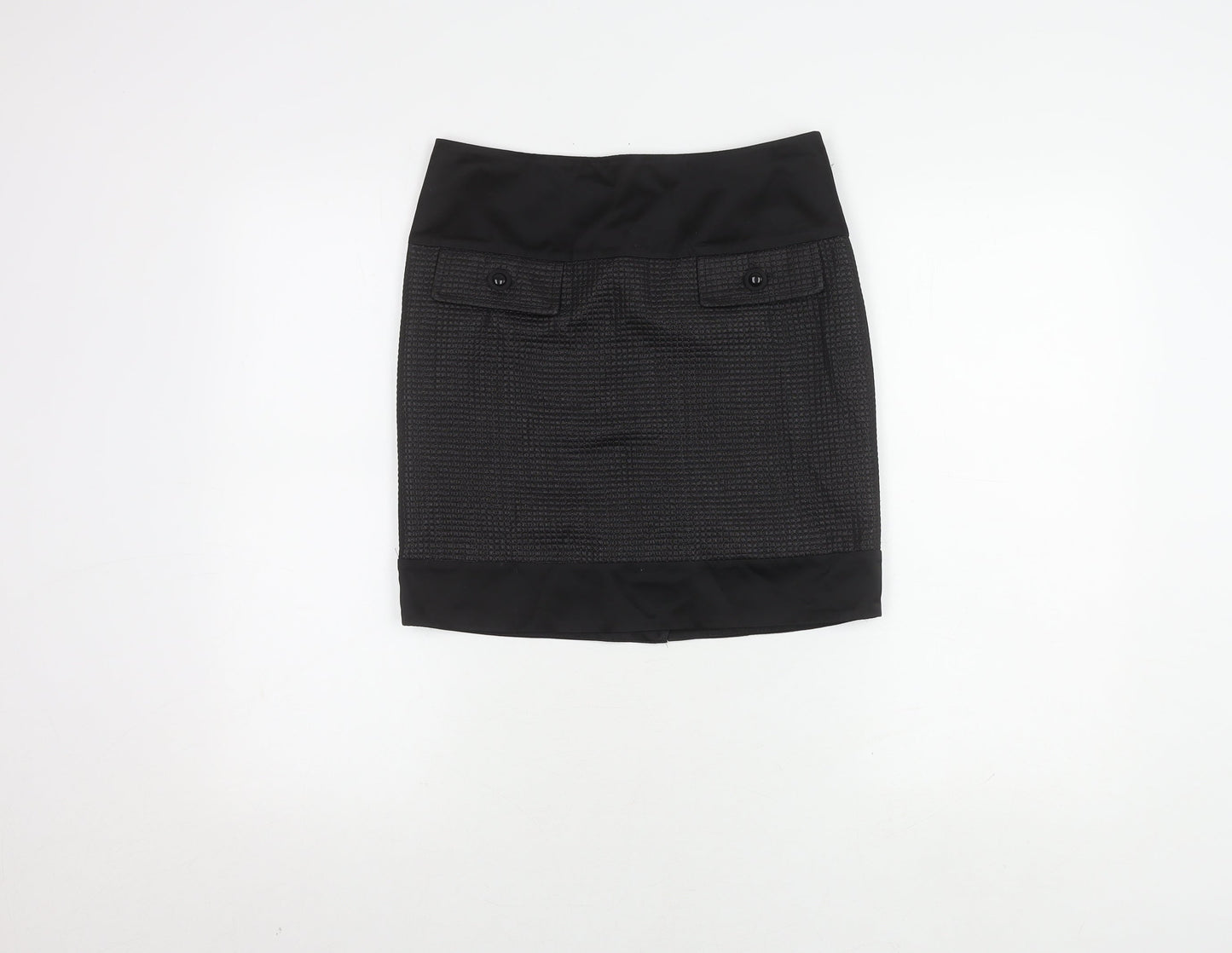 Reiss Women's Black Size 6 Pencil Skirt