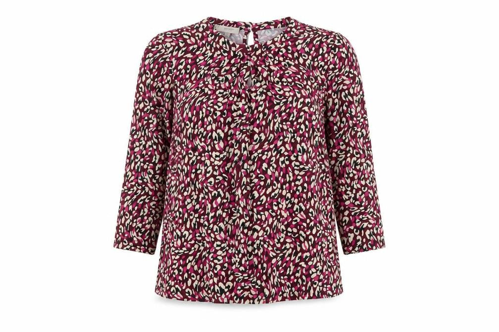 Womens UK Size S Hobbs Multicoloured Viscose Blend Blouse