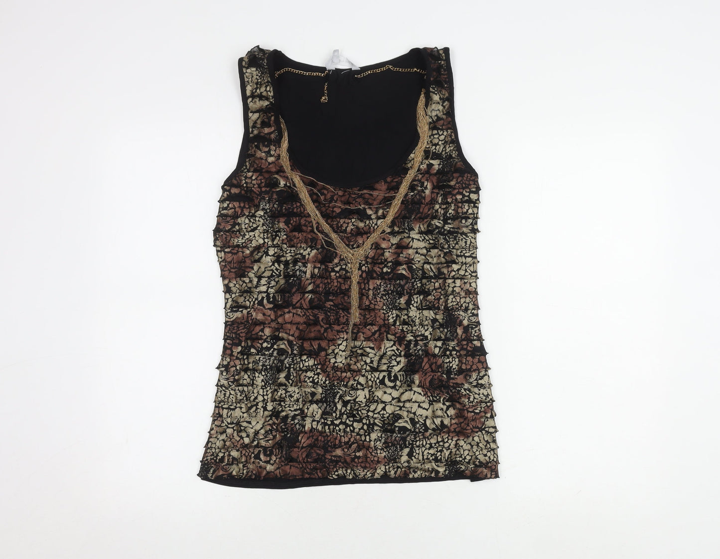 Redherring Women's Black Sleeveless Blouse Size 14