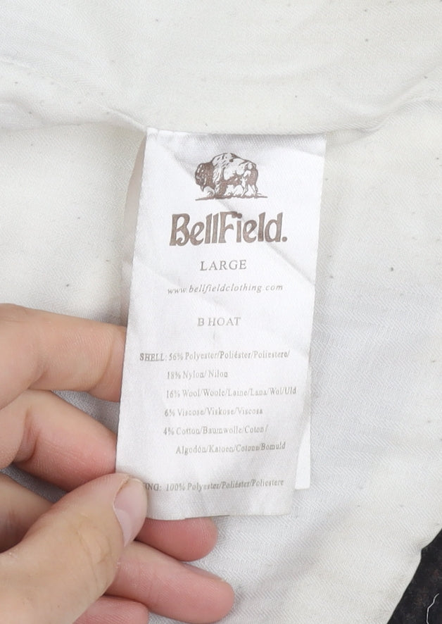 Bellfield Unisex Black Check Blazer Lined Blazer L