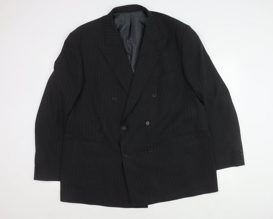 Marks and Spencer Men’s Grey Double-Breasted Blazer 48R