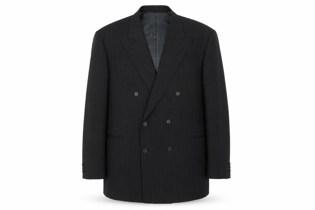 Marks and Spencer Men’s Grey Double-Breasted Blazer 48R
