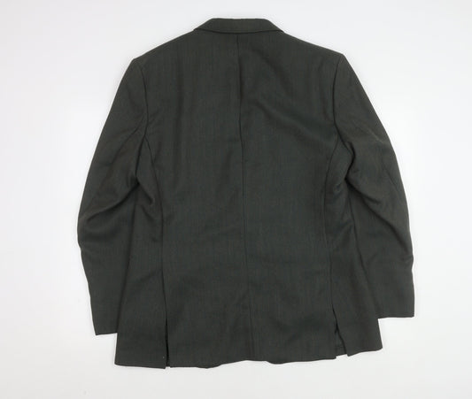 Varteks Men's Green Blazer - Size 42R, Classic Business Style