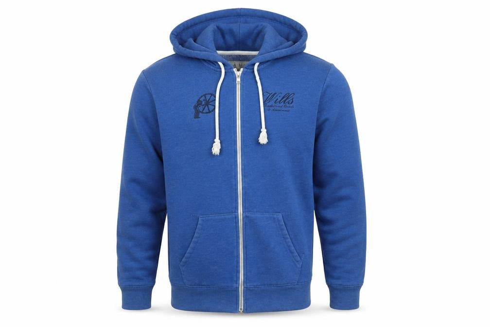 Jack Wills Men's Blue Hooded Jacket L, Casual, Autumn