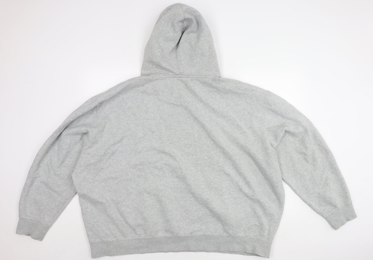 FILA Men's Grey Pullover Hoodie 3XL with Logo