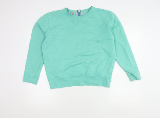 Joules Women's Green Pullover Sweatshirt Size 6